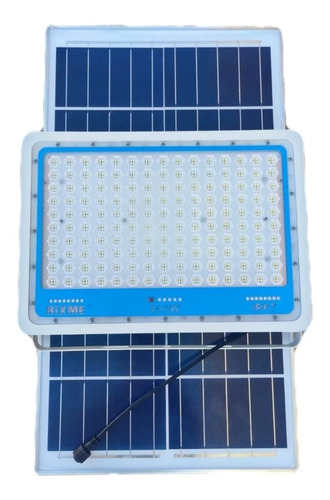 Imagen 4 de 7 de Lámpara Led Reflector 400 Watts Ip67 Panel Solar Recargable