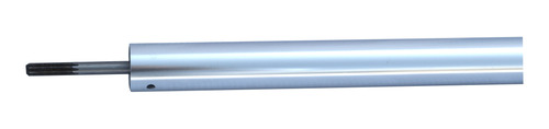 Tubo De Aluminio 26mm Con Varilla 7 Estrías P/desmalezadora
