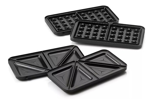 Imagen 3 de 3 de Tostadora Sandwichera Waflera Smart Tek Accesorios 2 En 1