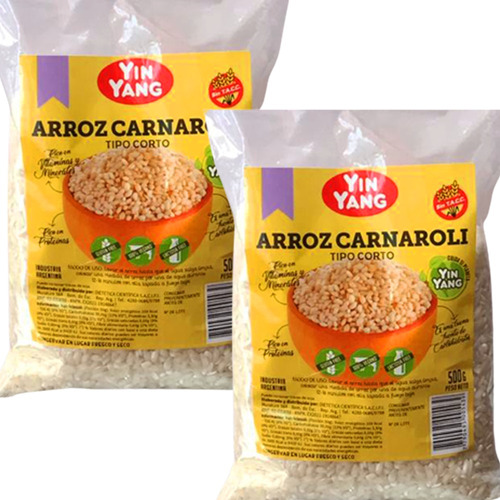 Combo X2 Arroz Carnaroli Yin Yang 500g Sin Tacc