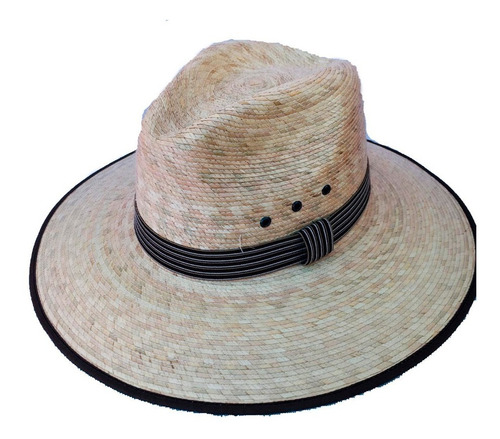 Sombrero De Palma 100% Natural Tipo Indiana