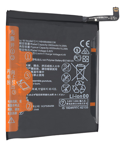 Bateria Compatible Con Huawei Mate 20 Pro Hb486486