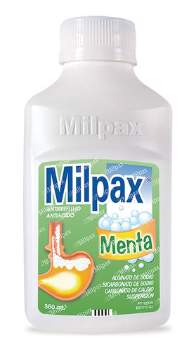 Milpax Suspension Sabor A Menta X 360ml