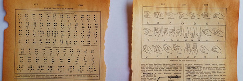 Impresos Antiguos Alfabetos Y Cuadros (lote) Circa 1930.