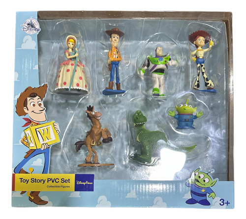 Toy Story Set 7 Figuras Exclusivo Disney Parks