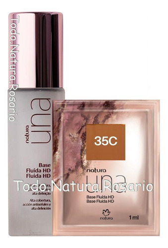 Base de maquillaje Natura Una Base tono 35c