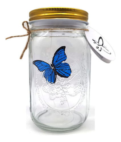 Colección Simulation Butterfly En Un Tarro, Butterfly Jar Th