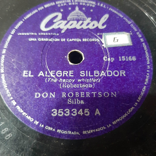 Pasta Don Robertson Silba Lou Dinning Capitol C488