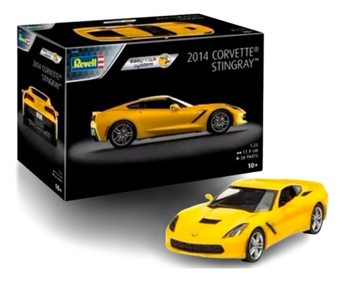 Revell 2014 Corvette Stingray 07825 1/25 Rdelhobby Mza