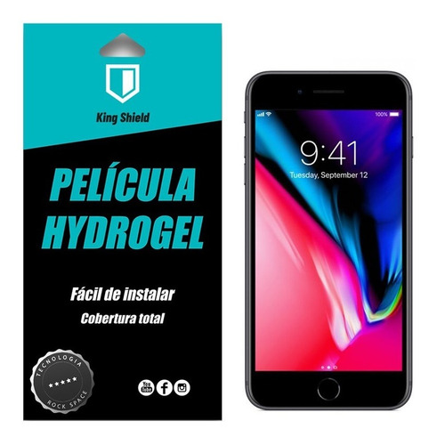 Película iPhone 8 / 7  Kingshield Hydrogel Tela & Traseira