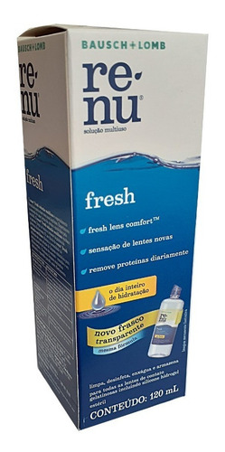 Imagem 3 de 3 de Renu Fresh 120 Ml - Solução Multiuso Nova Embalagem