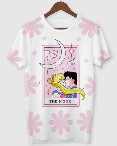 Remera Adulto, Sailor Moon, Tarot, The Moon