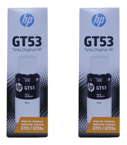 2  Tintas Negro Originales Imp Gt5810 Gt5820 Tank115 Tank318