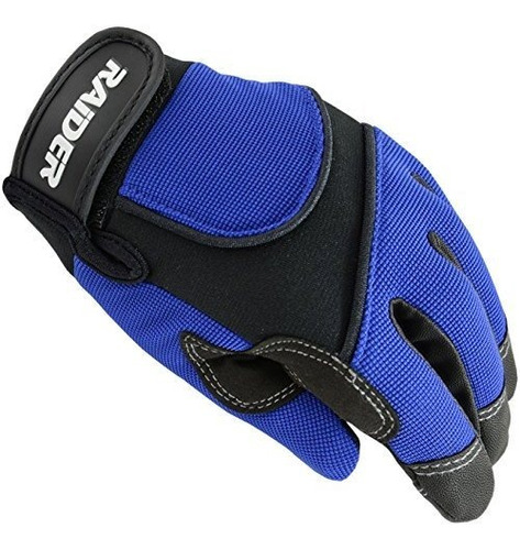 Guantes Moto Guantes De Mx Unisex Raider Para Niños (azules