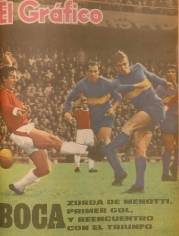 El Grafico 2434 Boca Juniors Cesar Luis Menotti