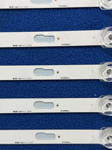 Tiras Leds Samsung Un65au7000f Svc650ag6_l Svc650ag6_r Hp* (Usado)