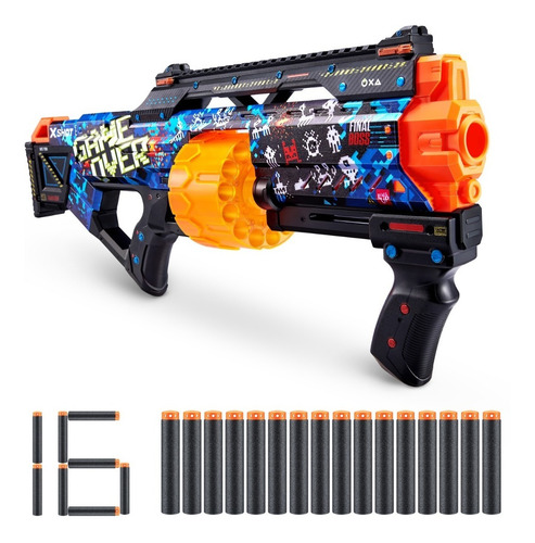 Imagen 2 de 9 de Pistola Lanza Dardos X-shot Zuru Skins Last Stand Graffiti