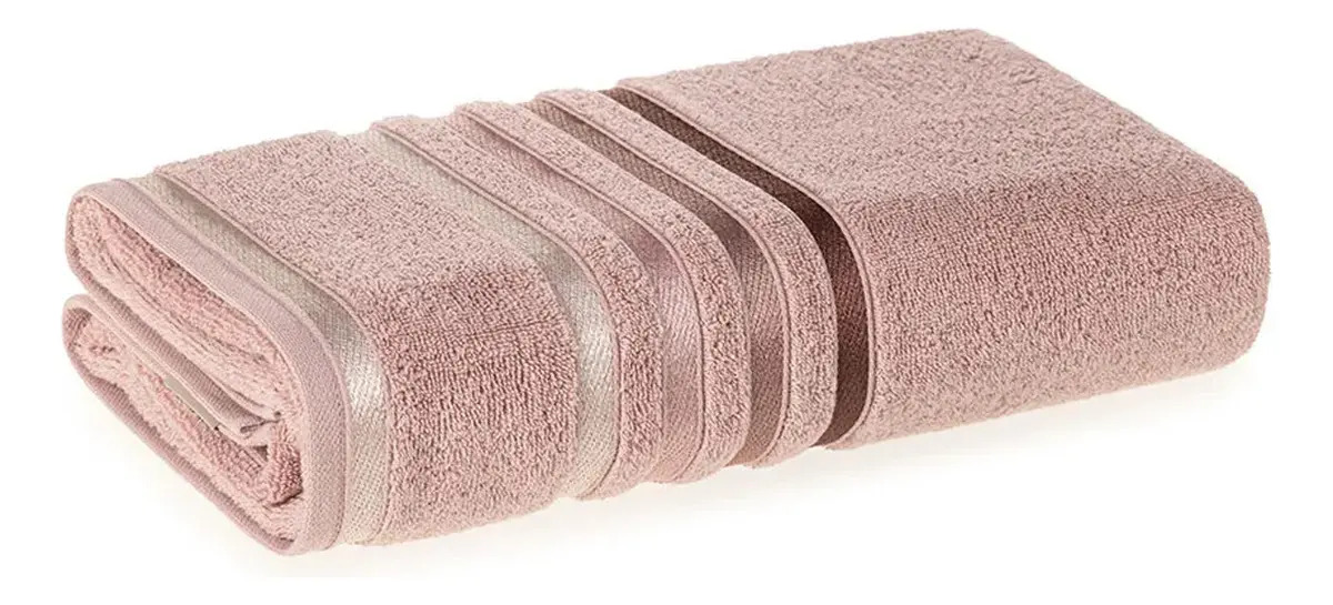 Toalha Rosto Karsten Lumina Fio Penteado 48x80 Unika 500g M2 Cor Rosa Petala Lisa