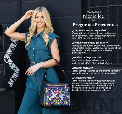 Bolsa Portacelular Nicole Lee Estampada Sun & Sand Ss25