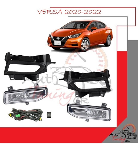 Halogenos Nissan Versa 2020-2022