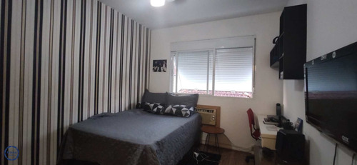 Apartamento Com 2 Dormitórios No Boqueirão, Santos - V17912