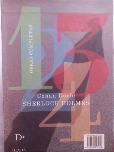 Obras Completas Sherlock Holmes. Estuche 4 Tomos. Ed. Diada