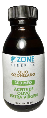 Aceite Ozonizado De Olivo Extra Virgen - 70 Ml - 150 Ip