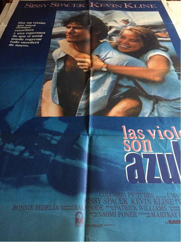 Poster Las Violetas Son Azules Sissy Spacek 1986 Orig