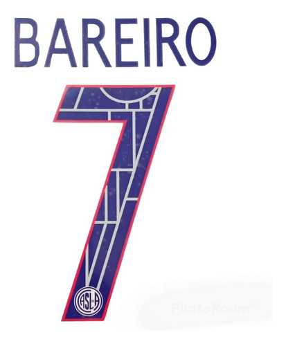 Números San Lorenzo 2019 Camiseta Gris