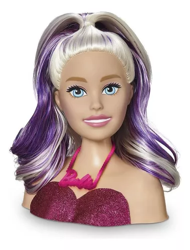 Boneca Barbie Brinquedo Infantil Maquiagem Pentear Menina