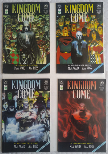 Kingdom Come Dc Comics Editorial Vid. Completo 4 Tomos