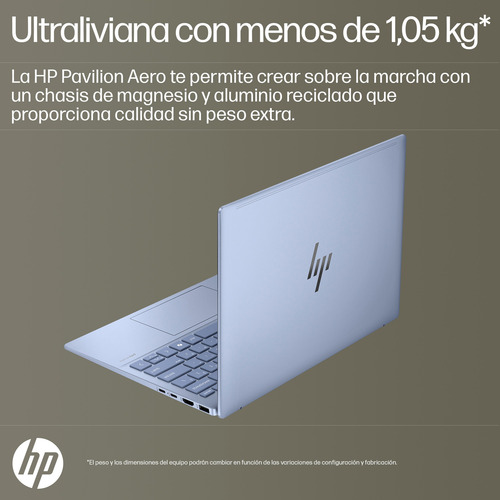 Hp Pavilion Laptop 13-bg0000la Amd Ryzen 7 16gb Ram 1tb Ssd Sky Blue