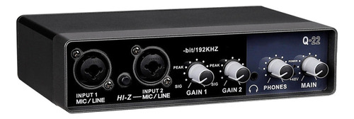 Usb 2,0 Audio Stereo 24-bit/192khz Adaptador De Surround, 