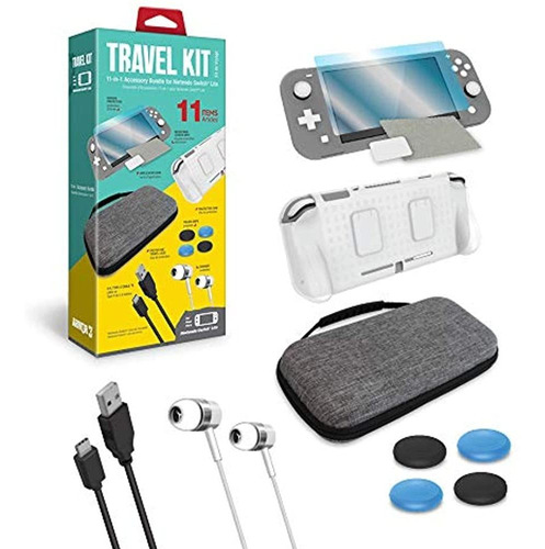 Kit De Viaje Armour3 Para Nintendo Switch Lite