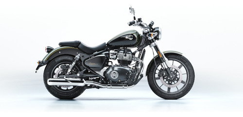 Royal Enfield Super Meteor 650 - Interstellar -(grey, Grenn)