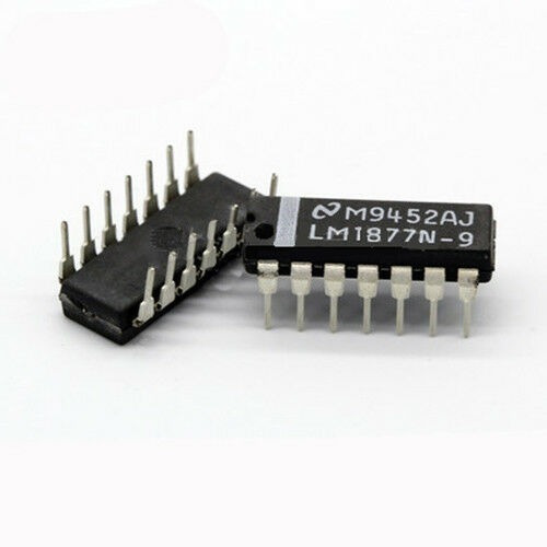 Lm1877 Ic   Amplificador Dual De Potencia De Audio 2w 