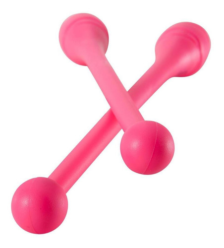 Maças De Ginástica Rítmica (gr) 36 Cm Rosa - Cor Fluo-pink