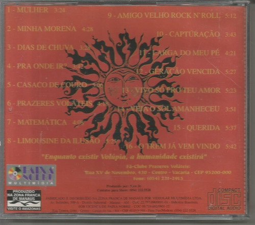 Volúpia - Mulher - Cd - Tenho + 2.000 Cd's (Usado)