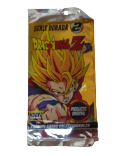 Tarjetas Coleccionables De Dragon Ball Z X 3 Sobres