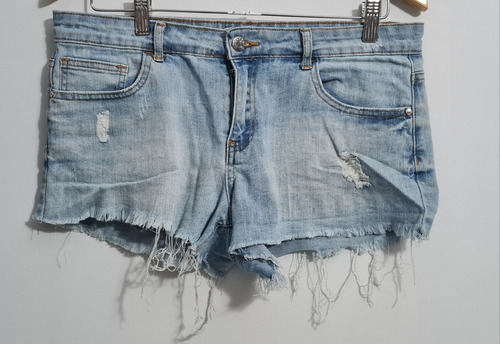 Shorts Jean Forever 21 Dama Talle 27
