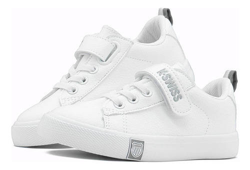 Tenis K-swiss Escolares Blanco Niño Antiderrapante Casual