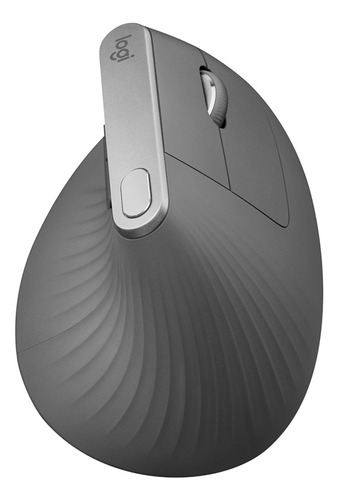 Mouse Logitech Mx Vertical Inalámbrico Recargable Negro