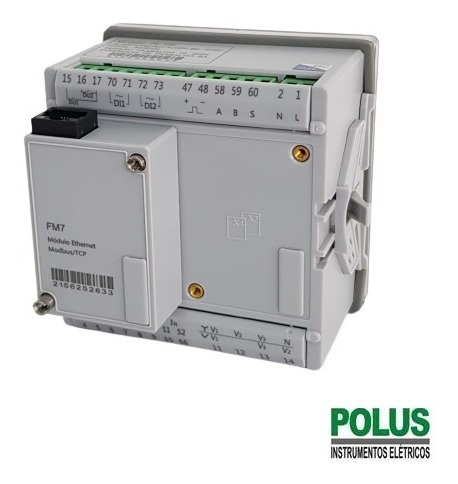 Analisador De Energia Trifásico C/ethernet Tcp/ip + Relátori