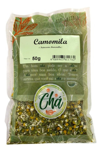 Camomila Chá 50g 100% Natural