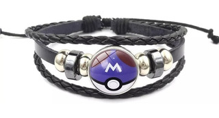 Manilla Pokémon Master Ball Brazalete Pulsera Pikachu