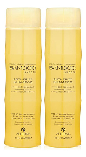 Champ&uacute; Bamboo Smooth Anti-frizz, 8.5 Onzas (paquete .