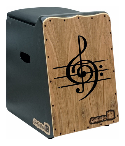 Cajon Eletrocustico Profissional Marcos Brandao Confort+ Bag