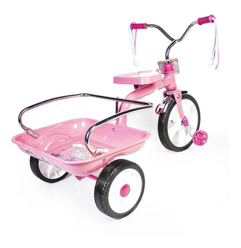 Triciclo R12 Apache Caja/ Barandal Casco 302 Rosa