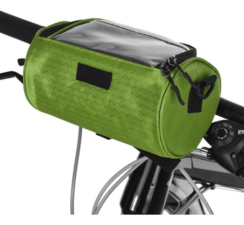 Bolsa Para Manillar De Bicicleta Con Soporte Para Teléfono Y