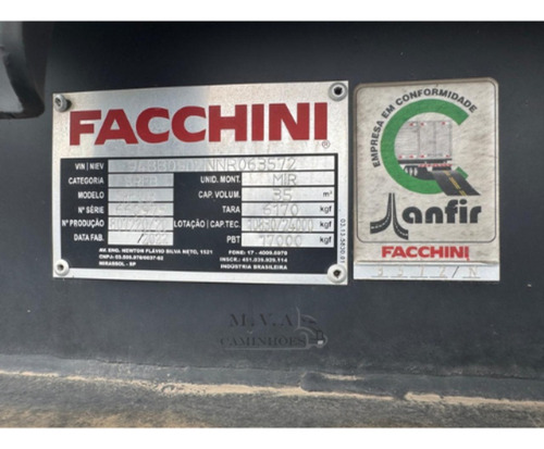 Rodo Caçamba Facchini Ano 2022